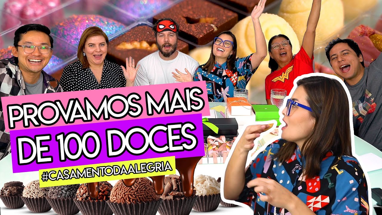 ESCOLHENDO OS DOCES DO CASAMENTO 😍🎊✨🍩🍫 | O VÍDEO FAVORITO DA JOYCE ♥