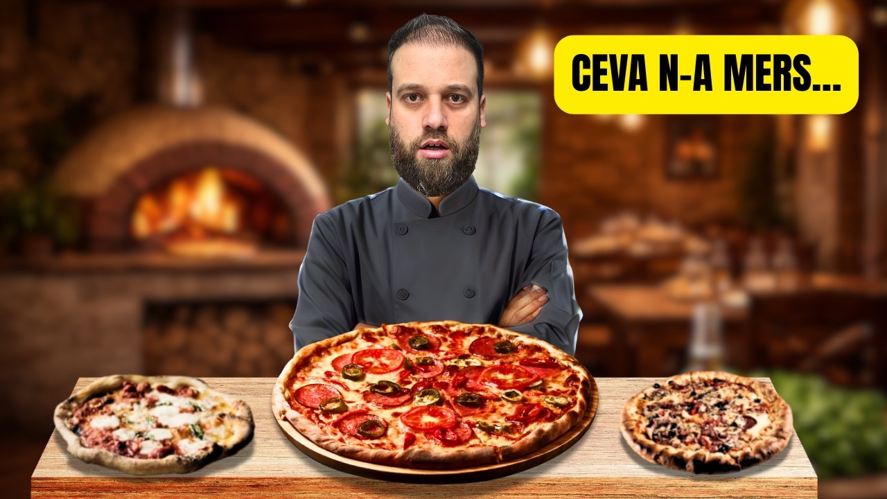 Cea mai buna PIZZA pe LEMNE din Oras?