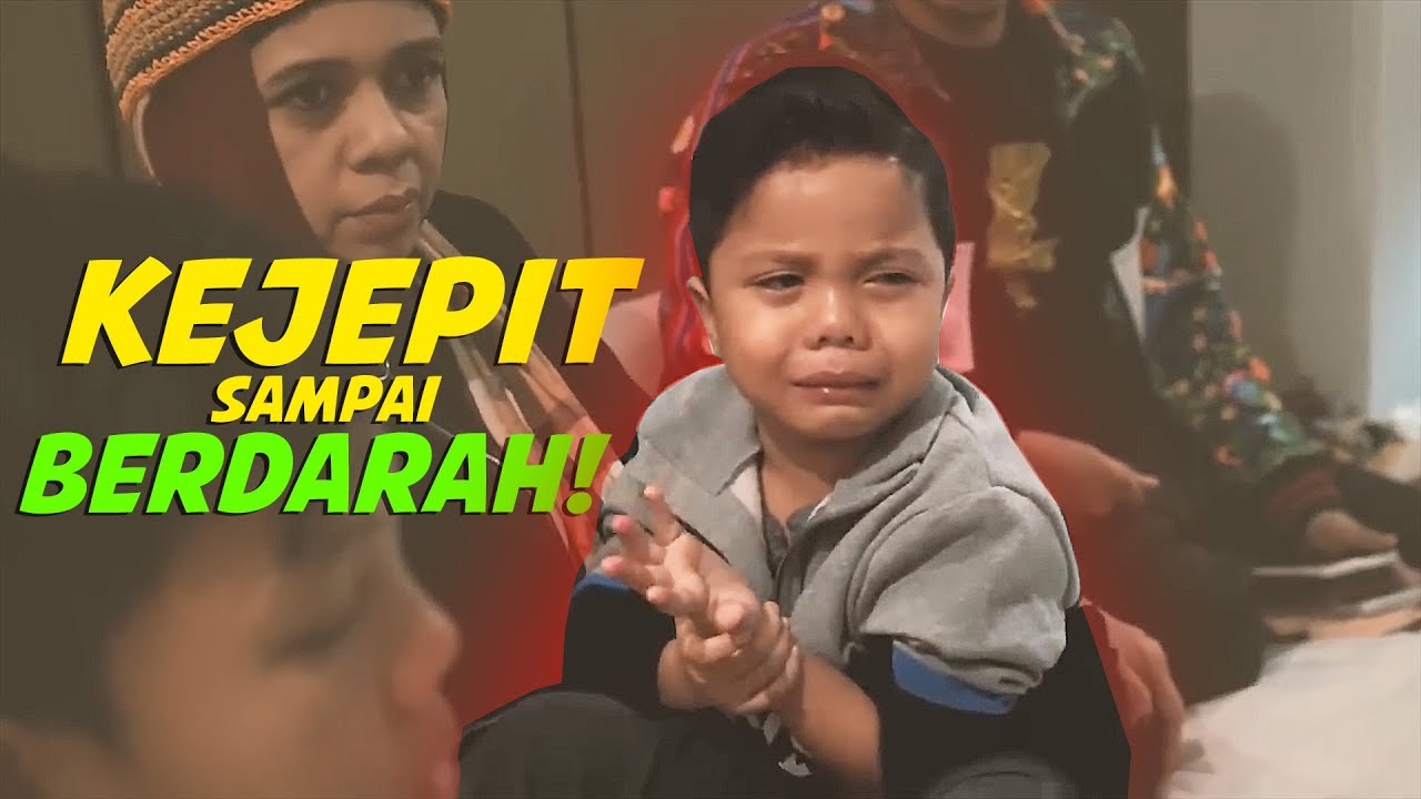 Qahtan Nangis Kejepit Pintu Sampai Berdarah