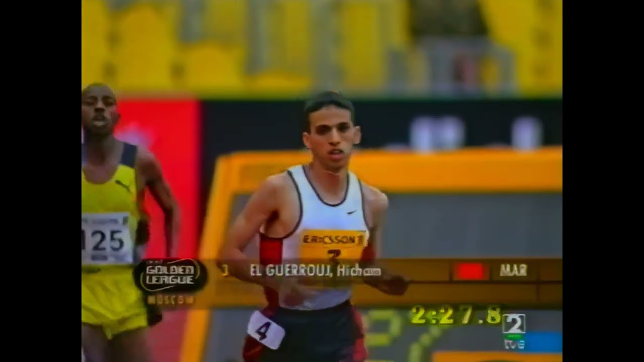 El Guerrouj - Million💰race - 1998 Moscow Golden League Final 1500m