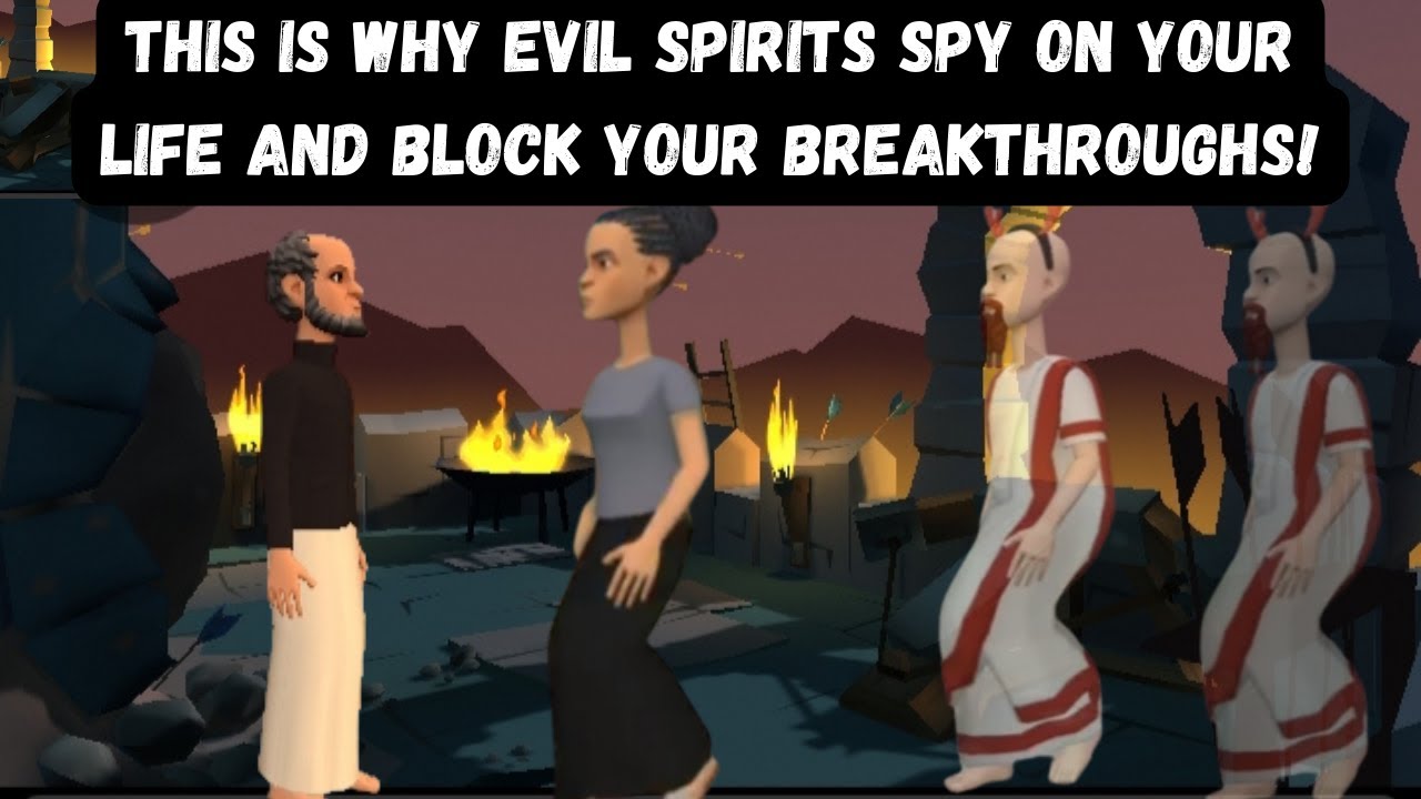 EXPOSED: WHY EVIL SPIRITS MONITOR YOUR LIFE AND STOP YOUR DESTY! CHRISTIAN ANIMATION!