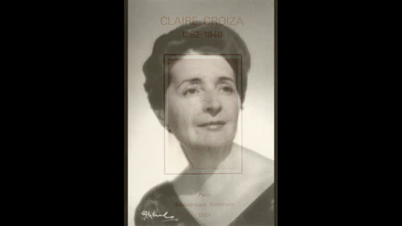 Claire Croiza - Le jet d'eau 噴水 (Baudelaire - Debussy)