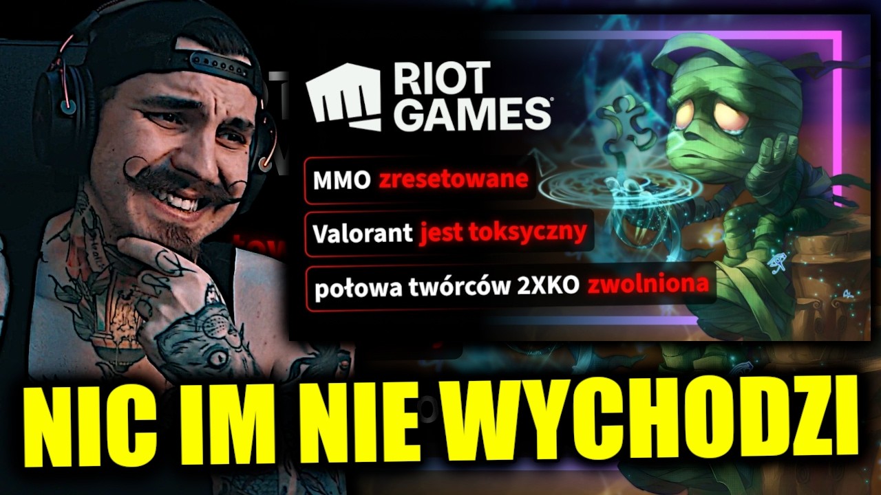 Potężny KRYZYS Riot Games