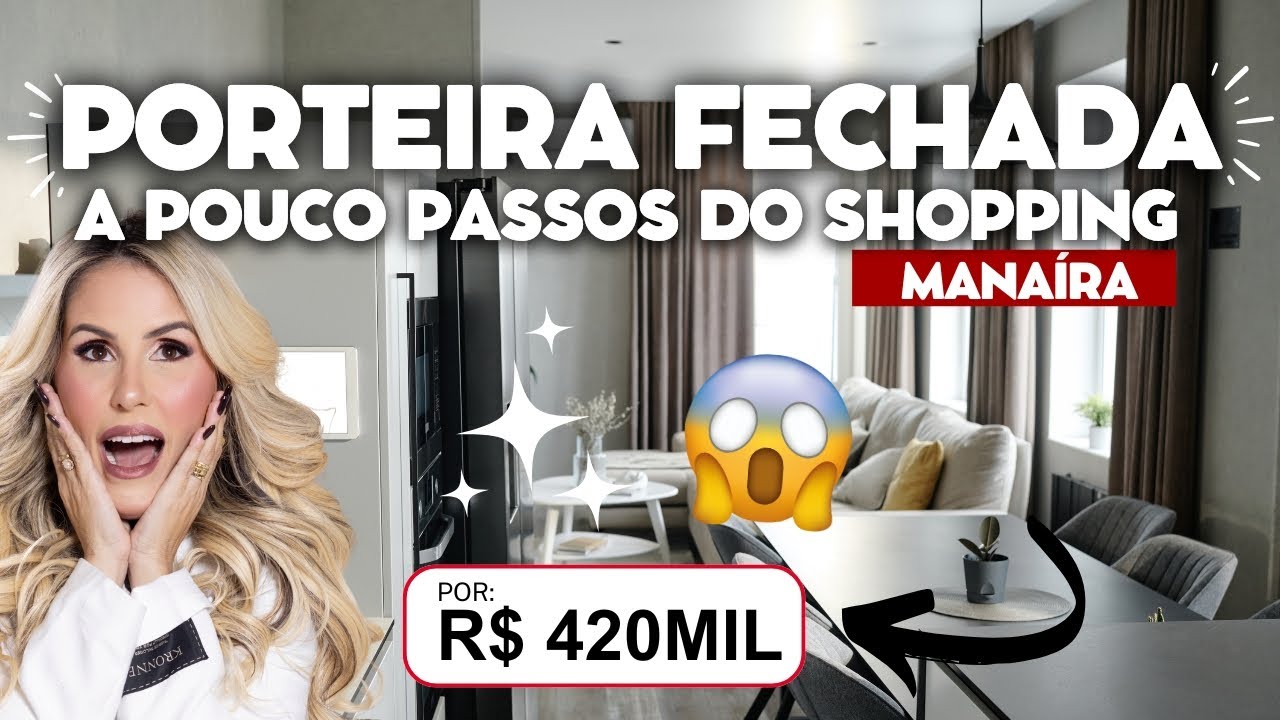 APARTAMENTO TODO PROJETADO NO BAIRRO DE MANAÍRA POR 420 MIL