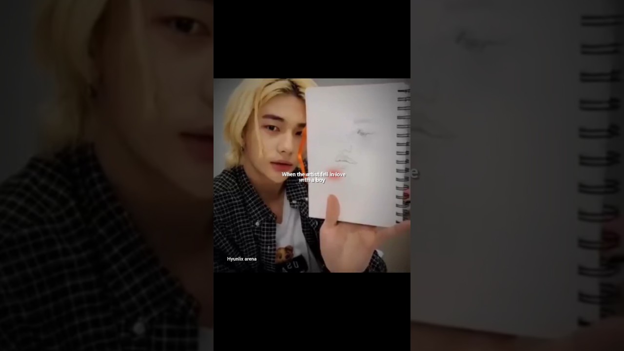 When the artist fell in love with a boy 🥟🐣❤️&zwj;🩹#hyunlix #hyunjin #felix #hyunlixmoment