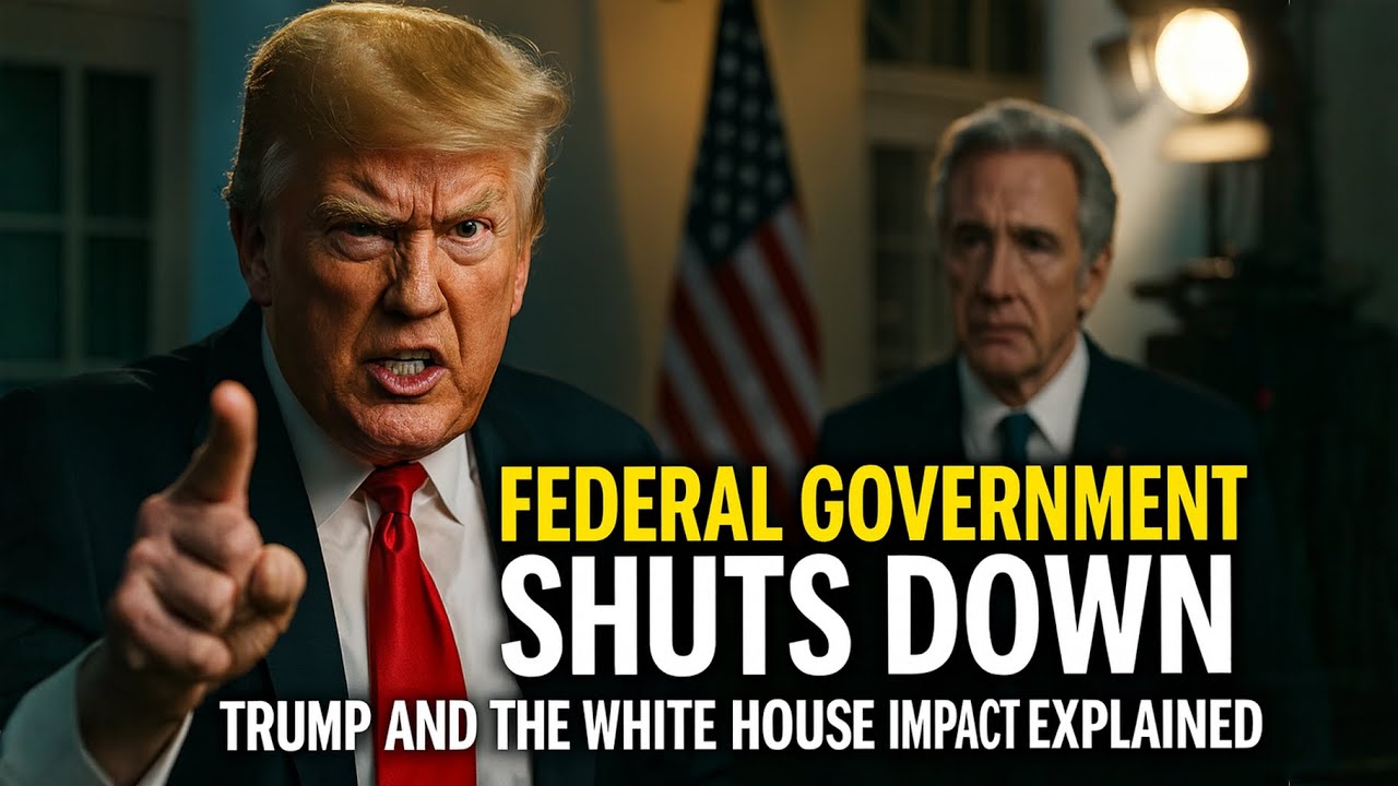 Federal Government Shuts Down — Trump and the White House Impact Explained