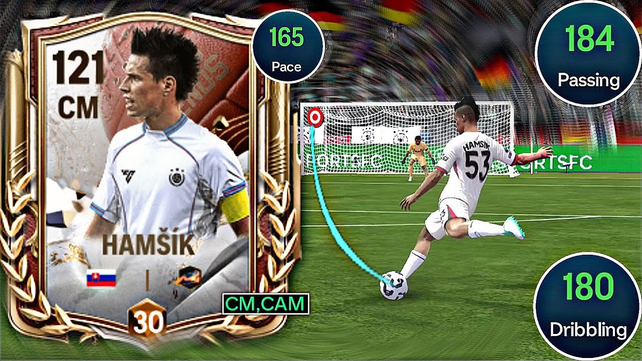 Beast Meta CM+CAM 😍🔥 116 Ovr Card HAMSIK Review - FC mobile 