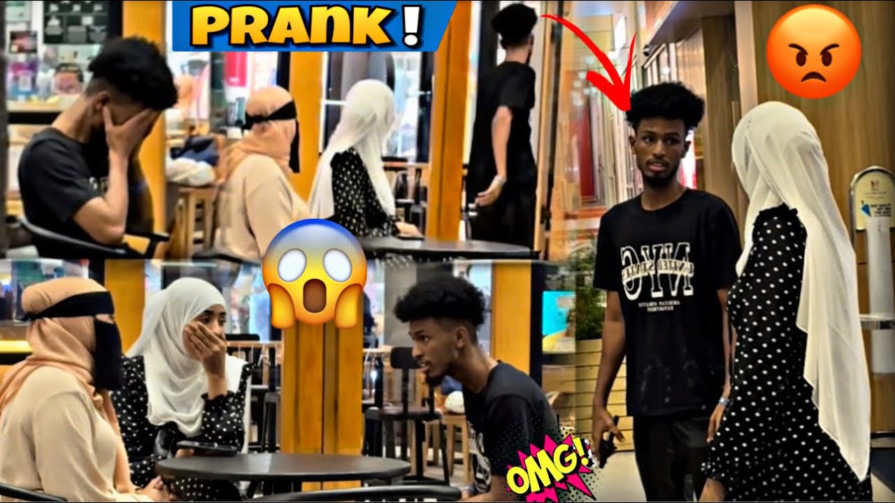 PRANK KII UGU XUMAA CEYDA KU SAMEEYAY GABAR AYAAN UBALAMIYAY QEYLO IYO XANAAQ..😱😡