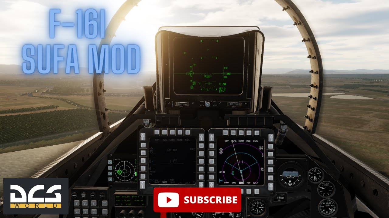 DCS World Multicrew F-16I Sufa Mod V3.3 || Syrian Airfield Strike GBU-39