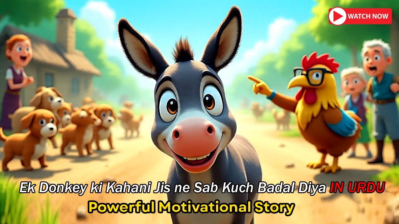 Ek Donkey ki Kahani Jis ne Sab Kuch Badal Diya | Moral Stories || Sabaq Amoz Kahani