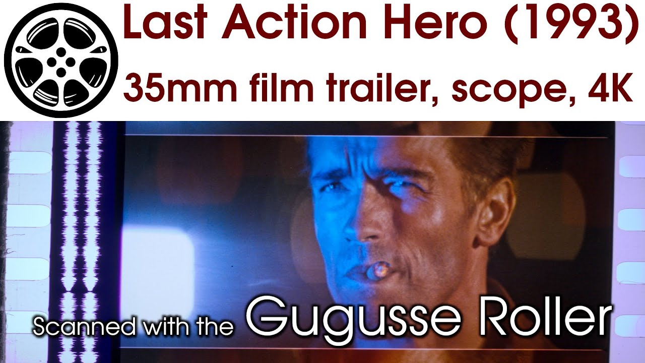 Last Action Hero (1993) 35mm film trailer, scope, 4K