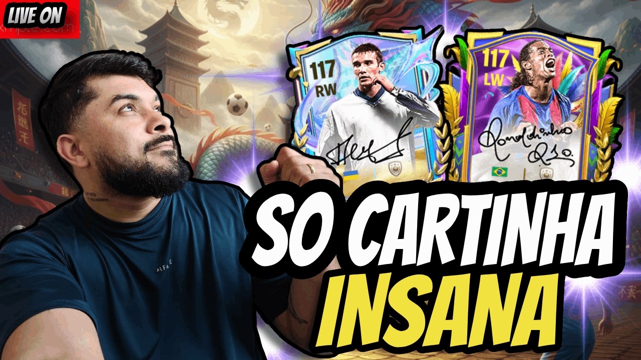 🔴 LIVE 🔛 EA FC MOBILE 26 📈O REI DO PACK E O SALADA 🥇 ANÁLISES DE TIMES 🕵️‍♂️