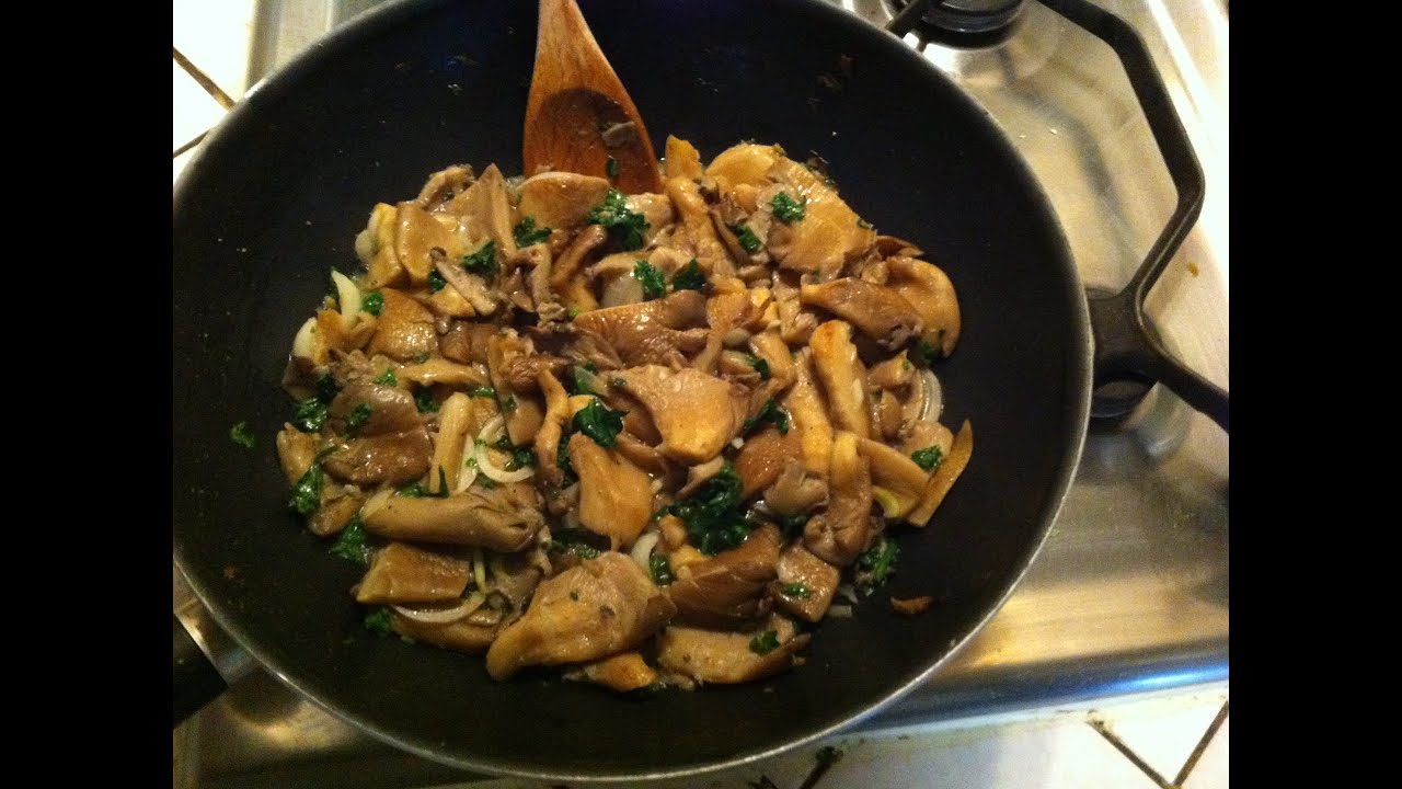 RECETTE CHAMPIGNONS PLEUROTE AU VIN BLANC