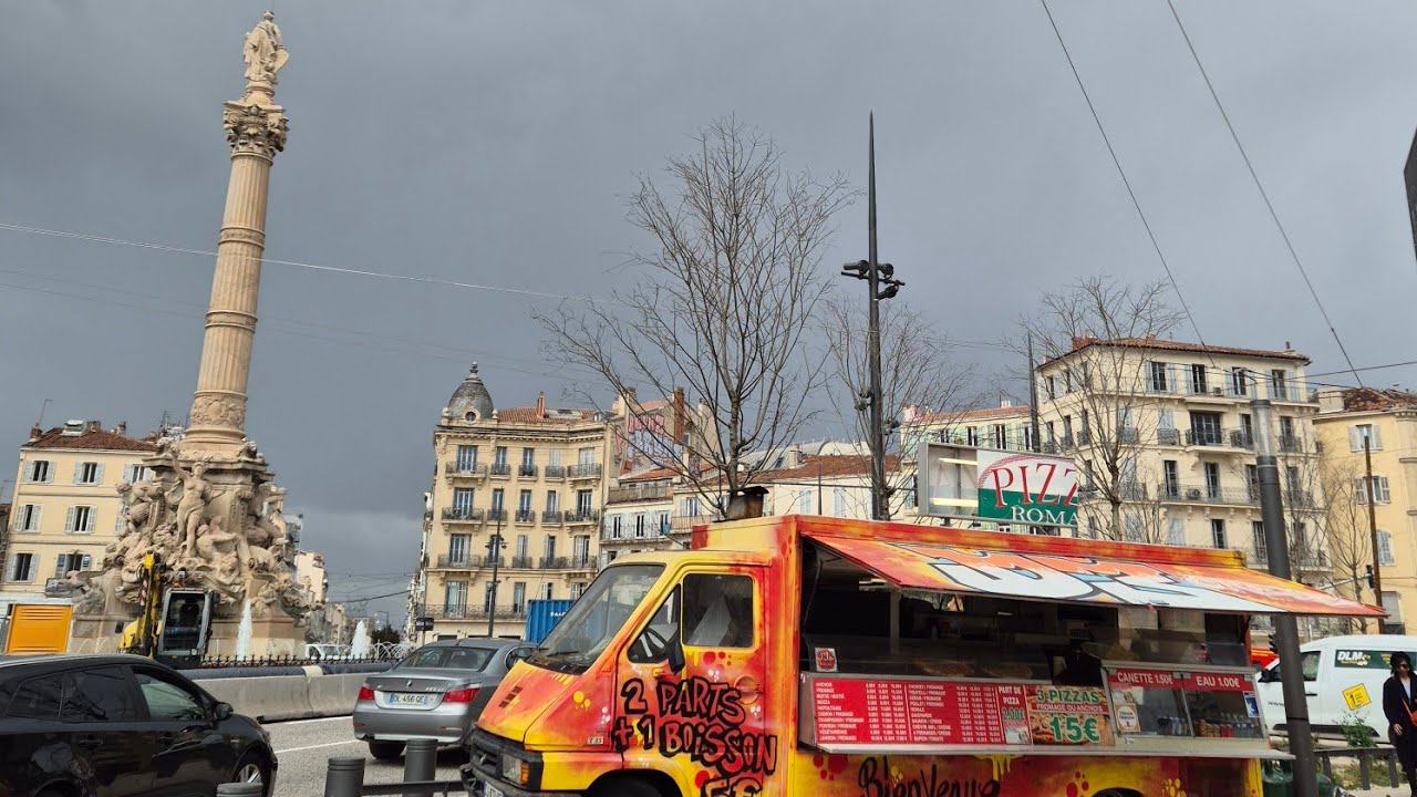 Marché du Prado, place Castellane, Marseille