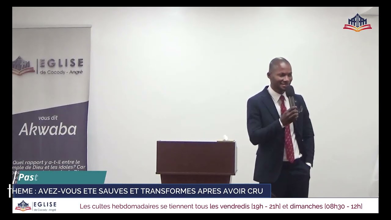 Prédication | AVEZ-VOUS ETE SAUVES ET TRANSFORMES APRES AVOIR CRU
