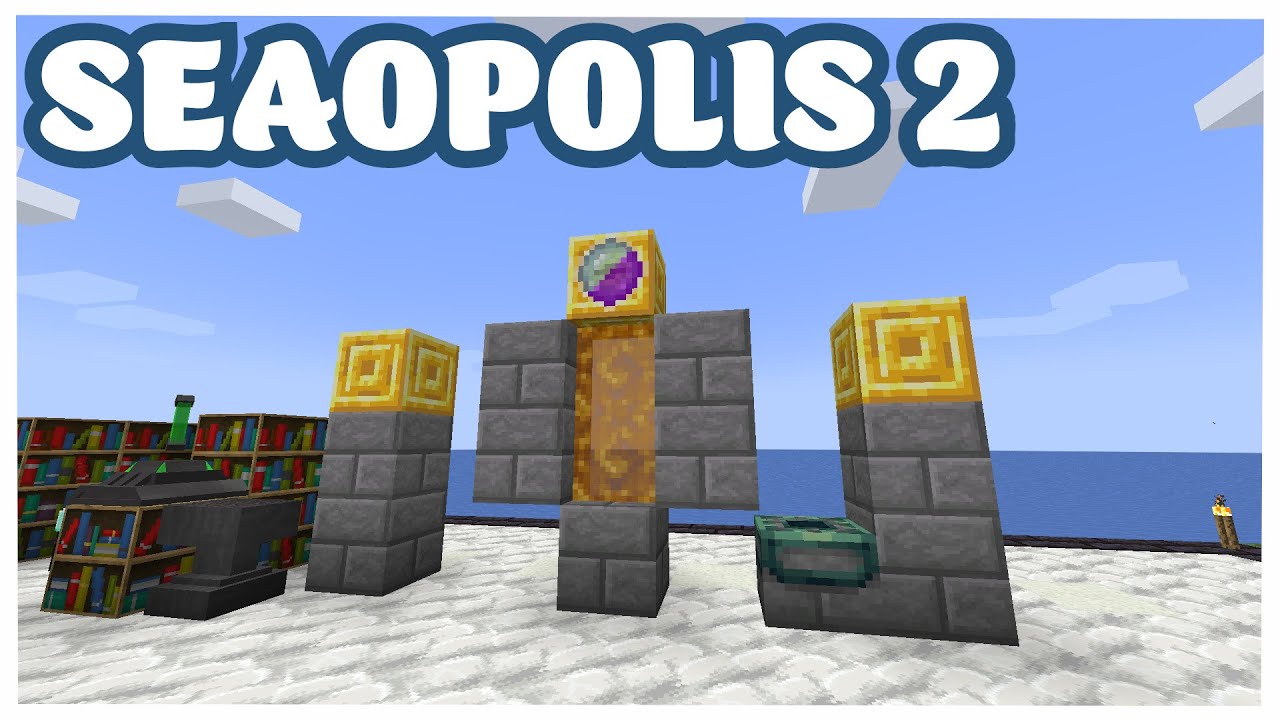Minecraft Seaopolis 2 | UPGRADES AND DIMENSIONS #11