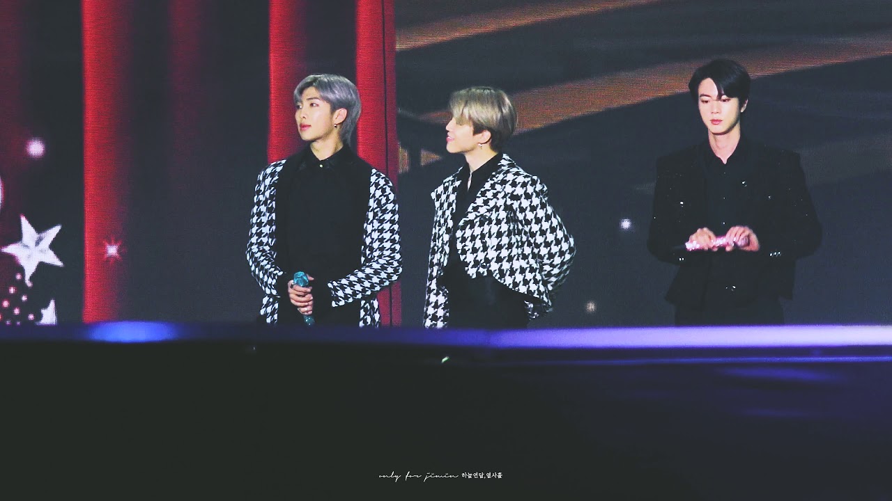 191225 방탄소년단 지민 (BTS JIMIN) SBS 가요대전 '고요한밤 거룩한밤 ' 4K