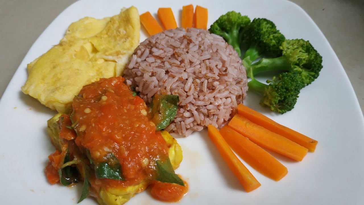 MENU DIET YANG ENAK || TELOR TEMPE PENYET SAMBEL KEMANGI YANG SUPER ENAK #tempepenyet #sambelkemangi