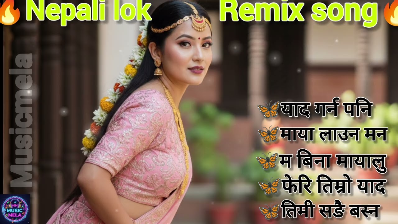 💗Nepali Lok Remix Song Nepali Hits song Nepali  gitaharu yad garna pani Nepali lovestory song💗