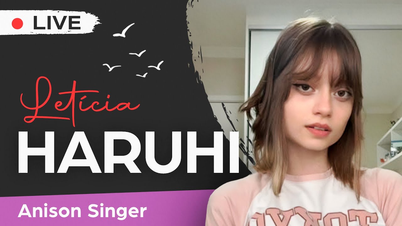 Haruhi (Letícia Gomes) fala sobre cantar músicas de anime