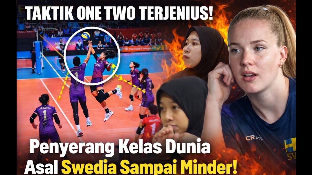 Bisa-Bisanya! One Two Cerdas Ini Bikin Dunia Voli Tercengang