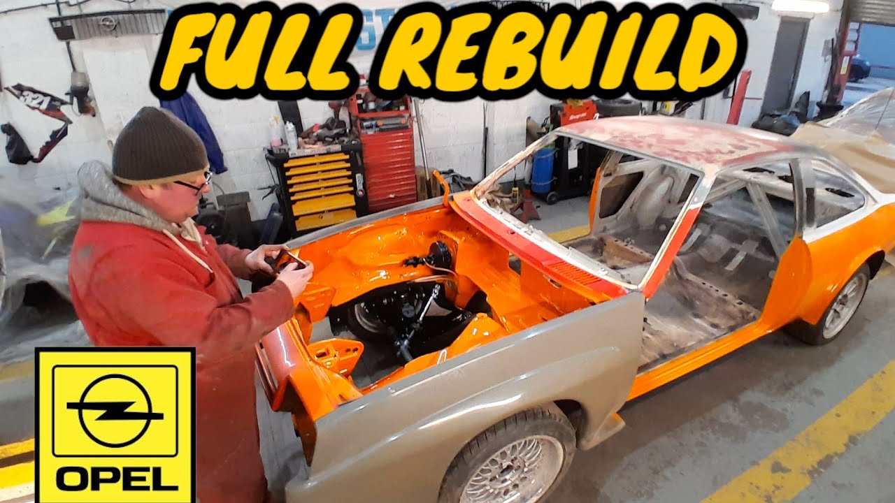 ЭПИЧЕСКАЯ ПОЛНАЯ ВОССТАНОВКА ЛЕГЕНДАРНОГО OPEL MANTA I240r *ГАРАЖНАЯ НАХОДКА*