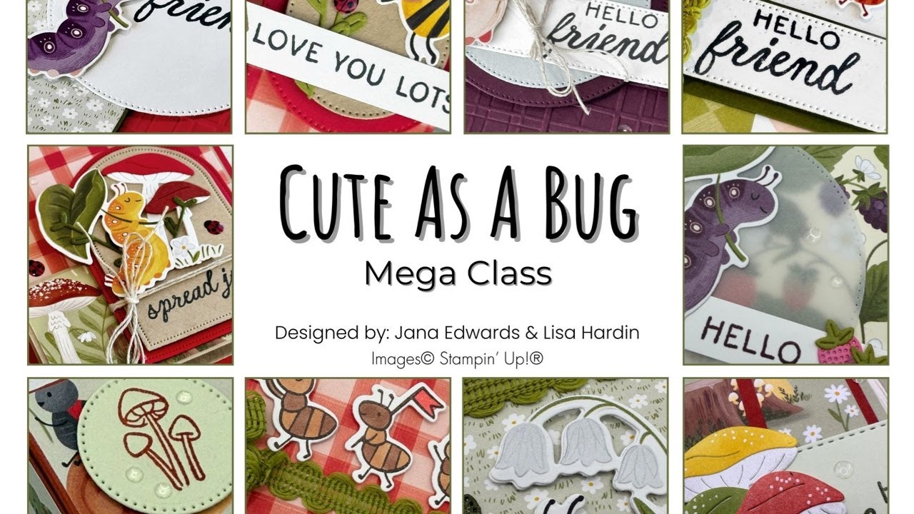 Stamp N Chat with Cute as a Bug!