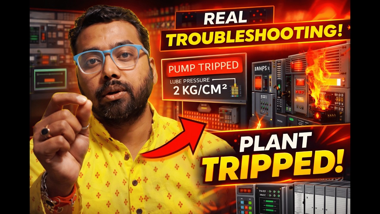 Real Instrumentation Troubleshooting Cases | Power Plant Faults, DCS Trip & PLC Analysis