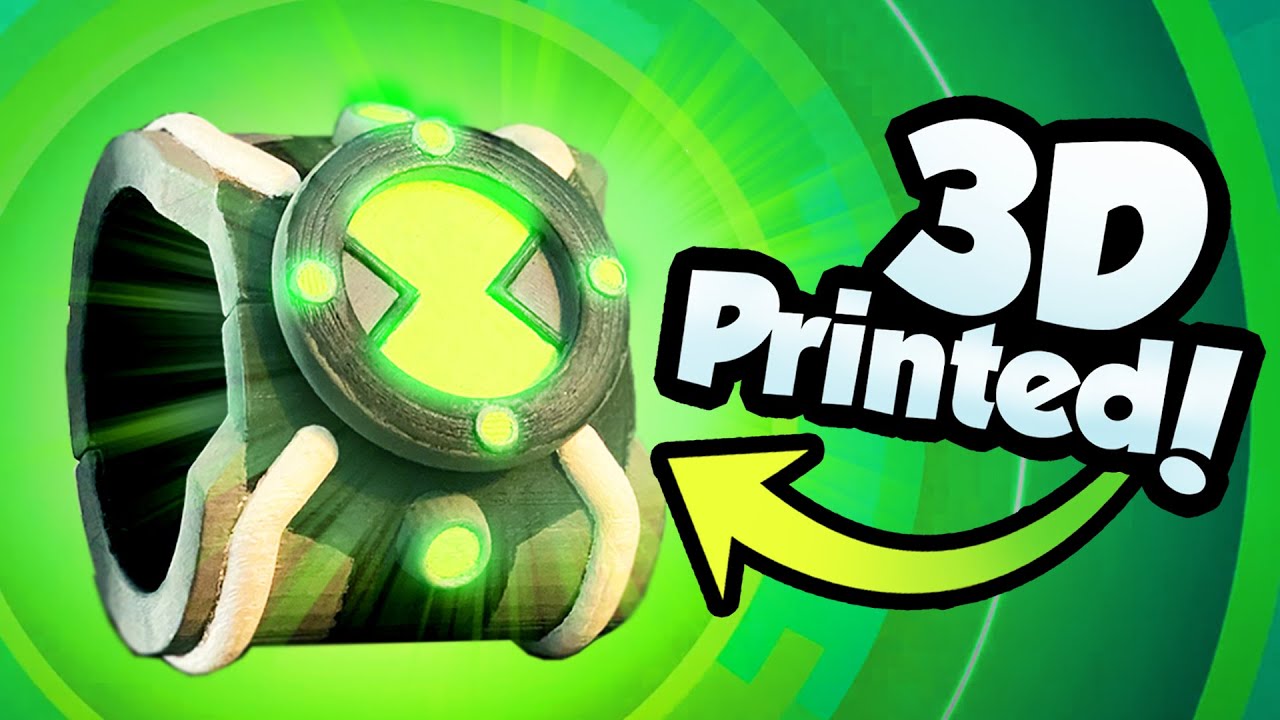 3D Printed Ben 10 Omnitrix!