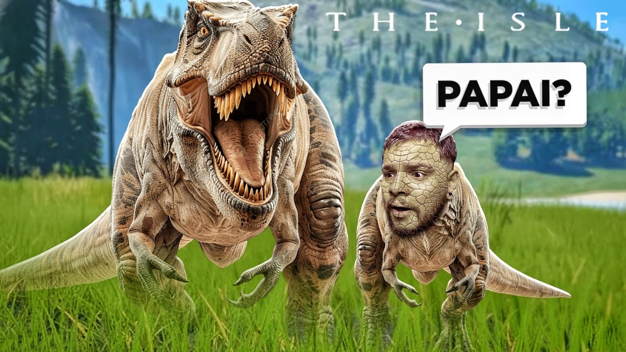Montei uma família tradicional Brasileira de T-REX no THE ISLE - The Isle #1