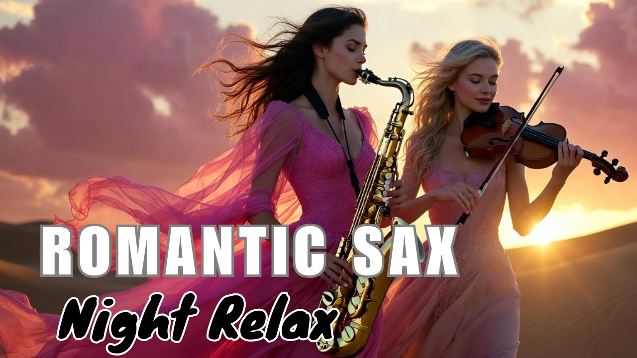Romantic Saxophone Night Relax | Smooth Instrumental Music for Sleep