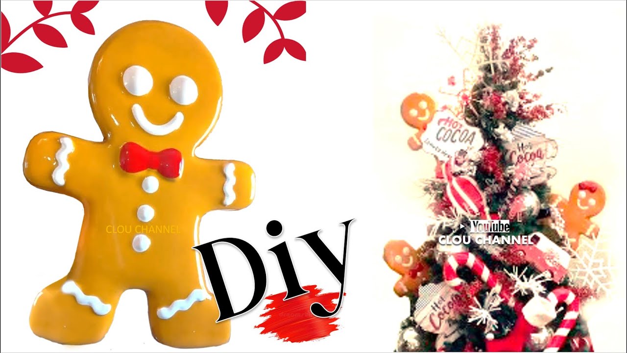 Galleta de Jengibre - Gingerbread man #christmastree2022 #navidad2022 DECORACION DE ARBOL DE NAVIDAD