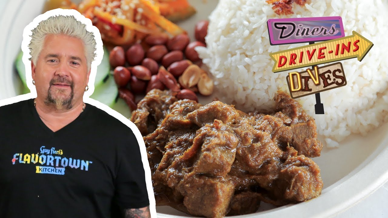 Guy Fieri Is Transported to Malaysia in Cincinnati, OH | Diners, Drive-Ins and Dives | Food Network