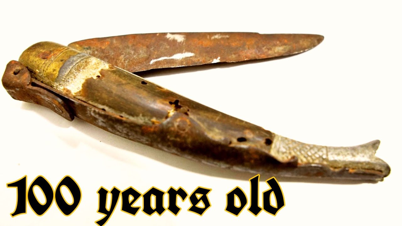 Antique Knife Awesome Restoration.