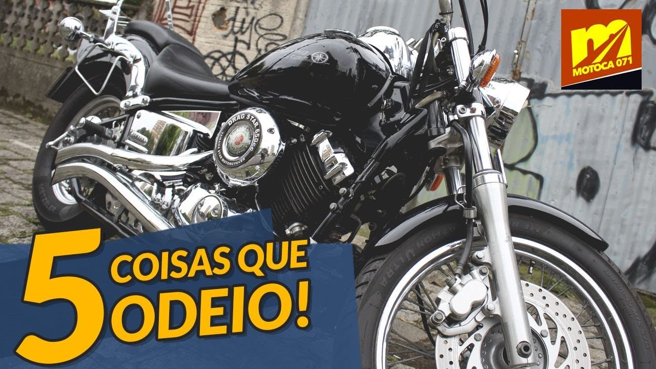 5 Coisas que eu ODEIO na Yamaha Dragstar 650cc