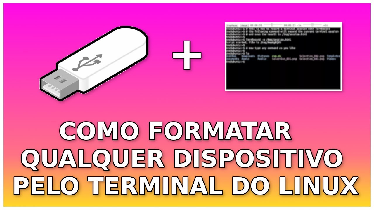 Como Formatar Pendrive Pelo Terminal