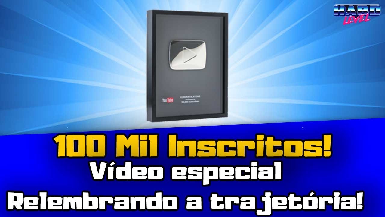 ESPECIAL DE 100.000 INSCRITOS, HORA DE RELEMBRAR A TRAJETÓRIA DO CANAL!