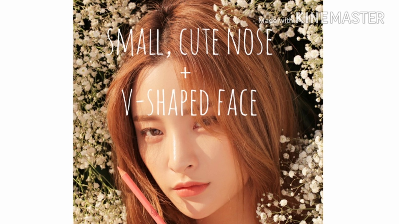 🍃 Small Cute Nose + V-shaped Face Subliminal 🍃