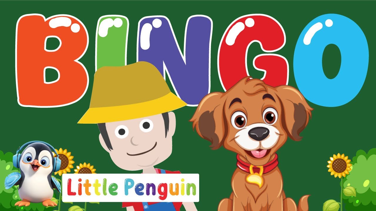 BINGO Clap Along Song | Preschool Songs for Fun | #littlepenguin