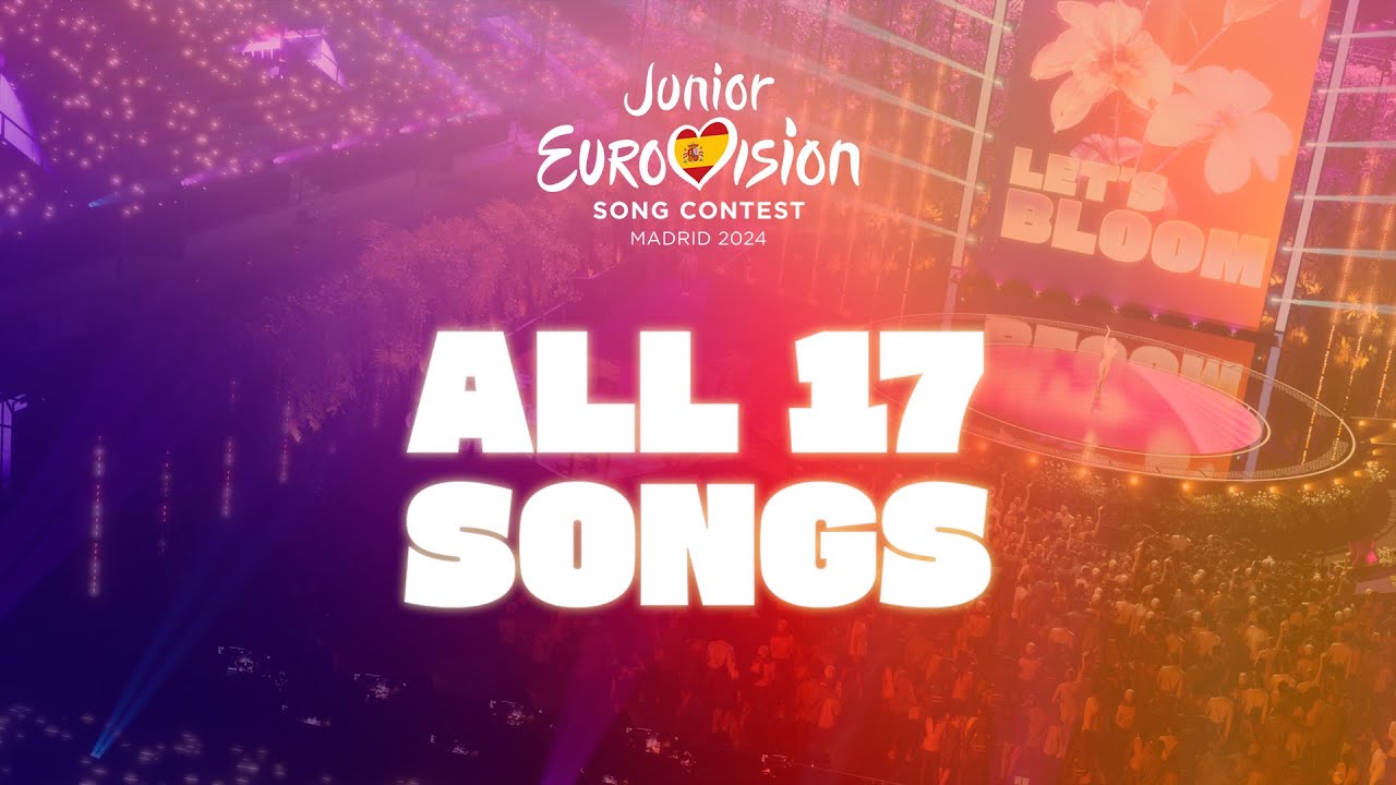 Junior Eurovision 2024: All 17 Songs - Official Video Roundup | #LetsBloom #JESC2024 🌸