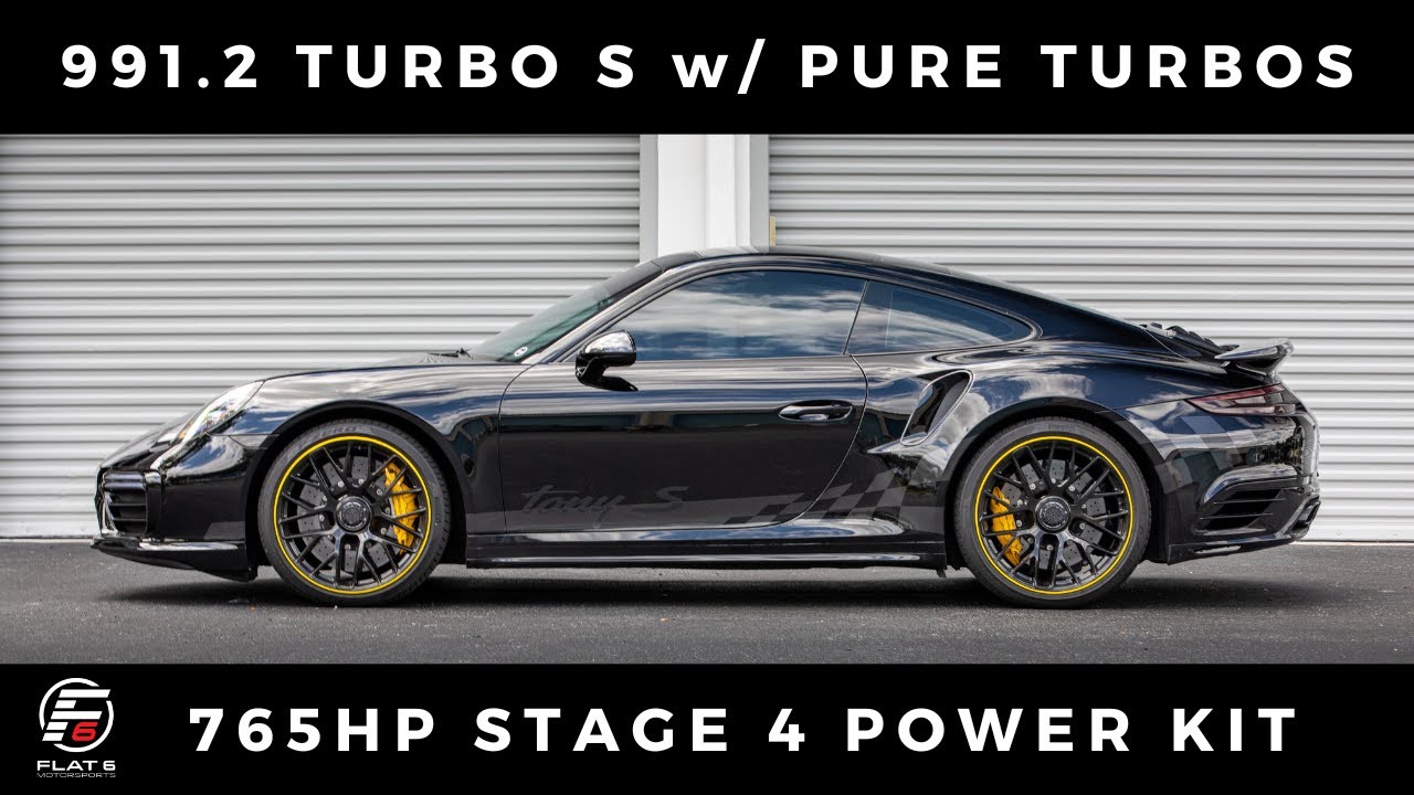 765HP 991.2 Turbo S w/ 68MM Pure Turbos (Flat 6 Motorsports)