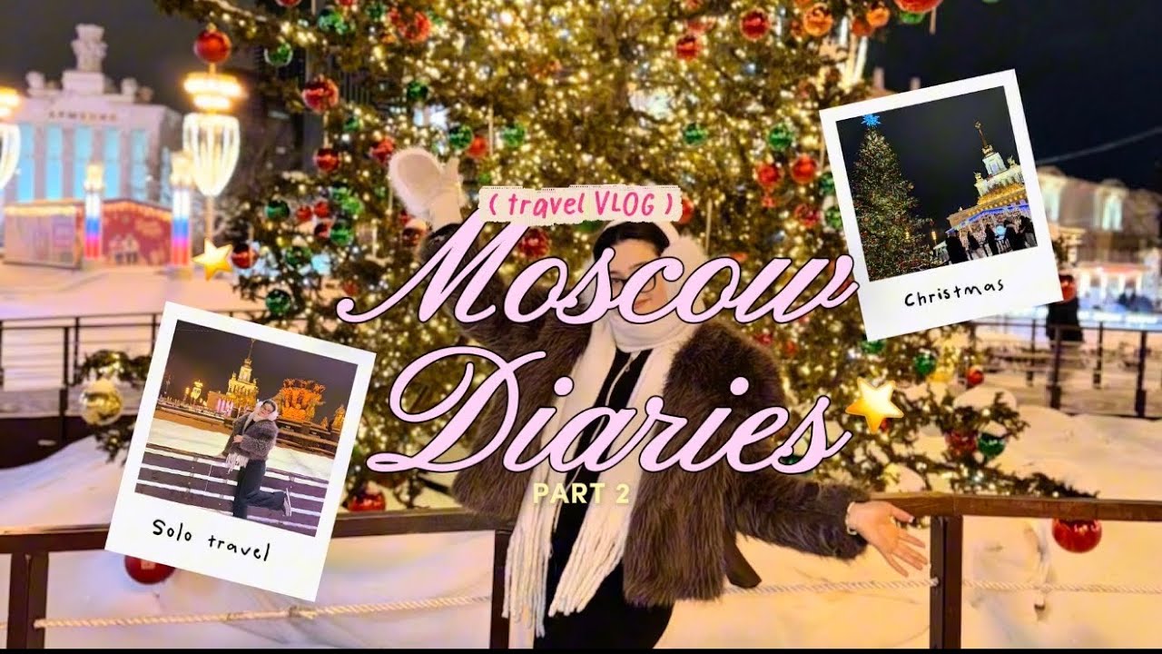 Moscow vlog ❄️ | Part 2 – Winter Vibes ⛸️