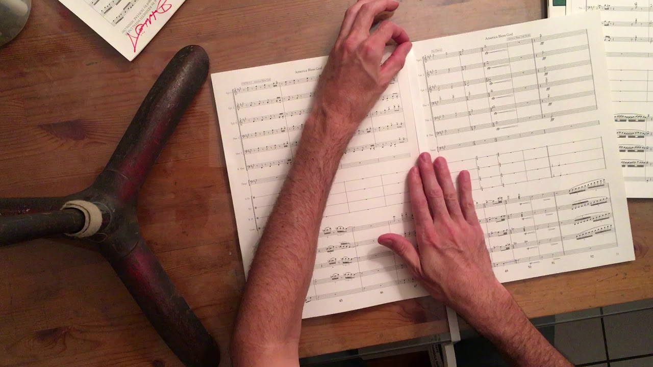 Professional tape binding sheet music - fastest method