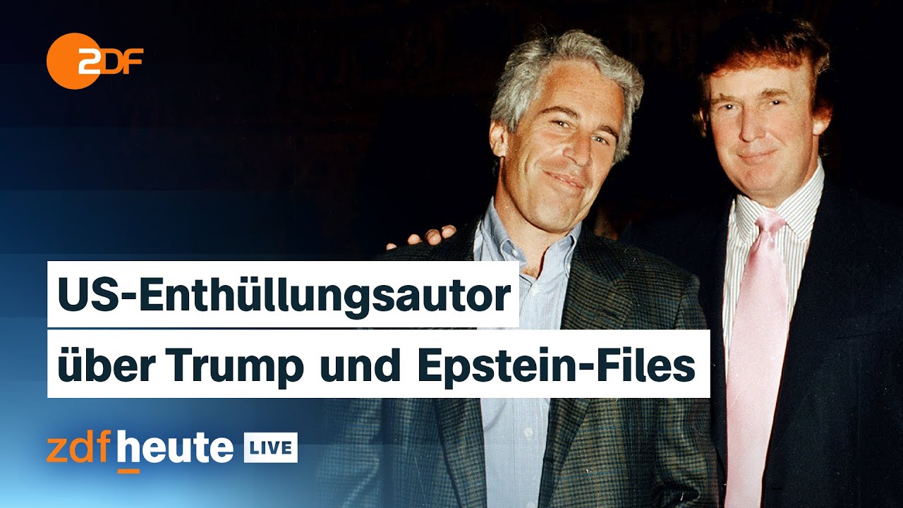 „Trump und Epstein haben Zeit damit verbracht, Frauen zu jagen“ - US-Autor Wolff bei ZDFheute live