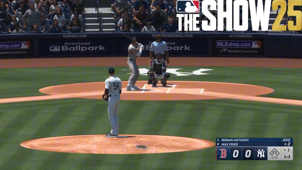 MLB The Show 25  New York Yankees vs Boston Red Sox | GAMEPLAY - PS5 4K