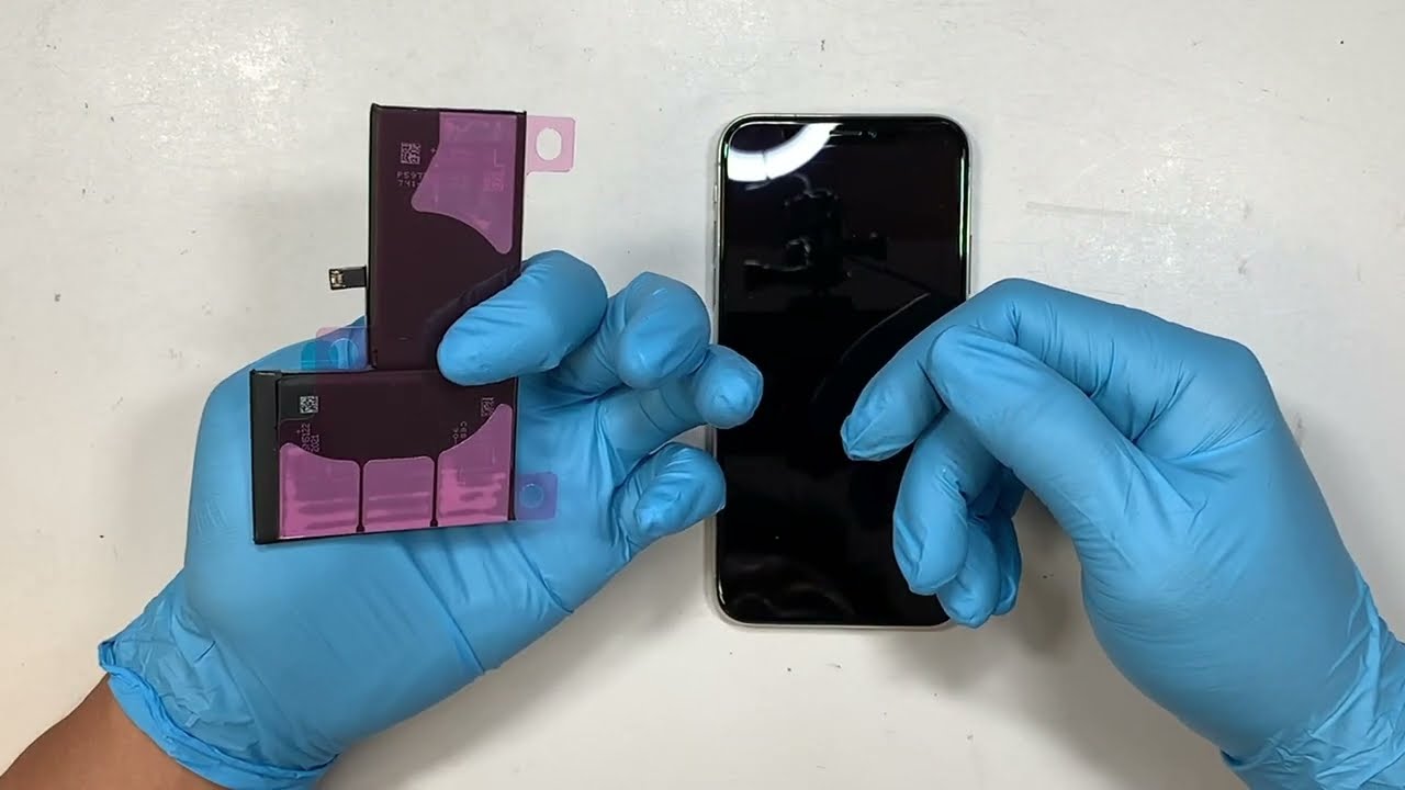 Замена аккумулятора iPhone X 10