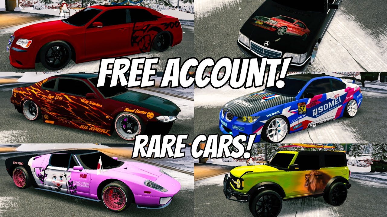 Free Account Car Parking Multiplayer || Rare Cars Unlocked And Many More!