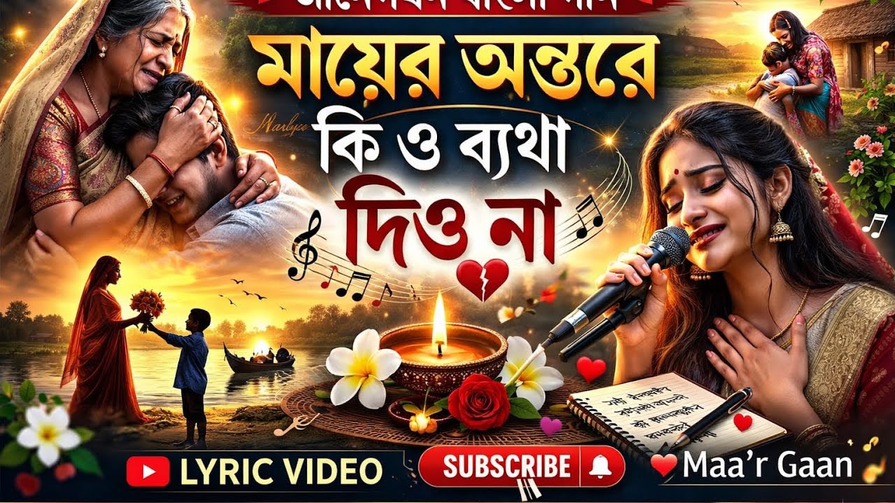মায়ের অন্তরে কি ও ব্যথা দিও না – ||| আশা করি সবারই ভালো লাগলো||