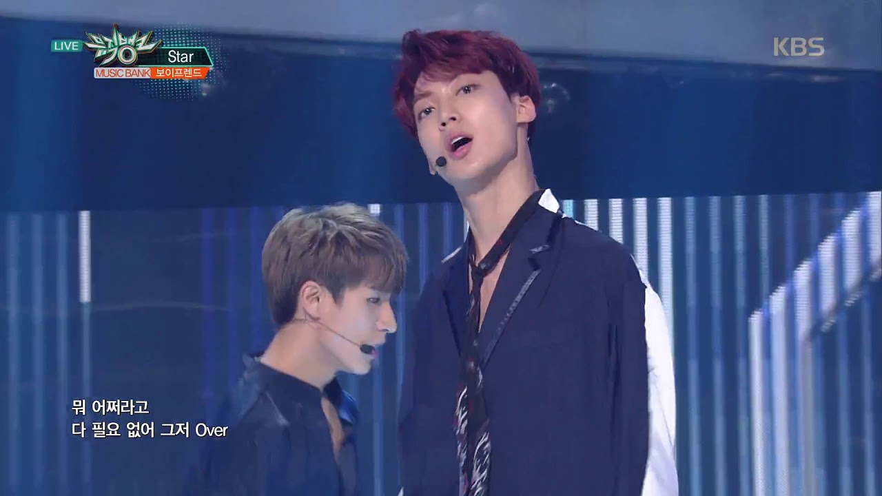 뮤직뱅크 Music Bank - Star - 보이프렌드 (Star - BOYFRIEND).20170825