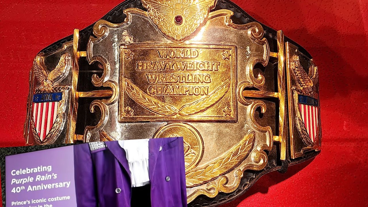 AWA Championship Belt & More At MINNESOTA HISTORY CENTER